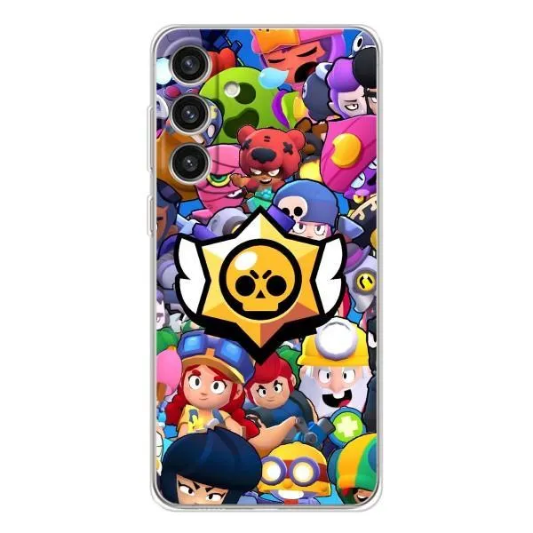 Чохол з принтом «Лого Brawl Stars» для Samsung Galaxy S25 Plus