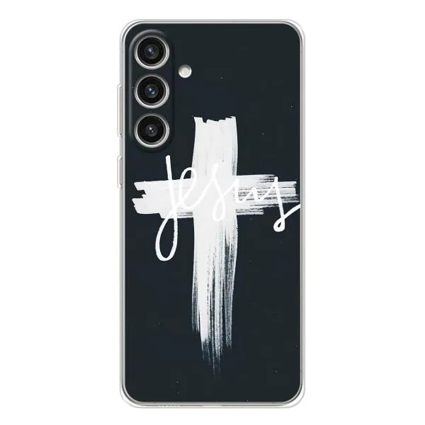 Чехол с принтом «Иисус» для Samsung Galaxy S25 Plus