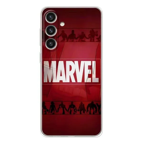 Чехол с принтом «MARVEL» для Samsung Galaxy S25 Plus Чехол с принтом «MARVEL» для Samsung Galaxy S25 Plus