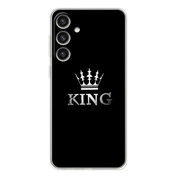 Чехол с принтом «KING» для Samsung Galaxy S25 Plus