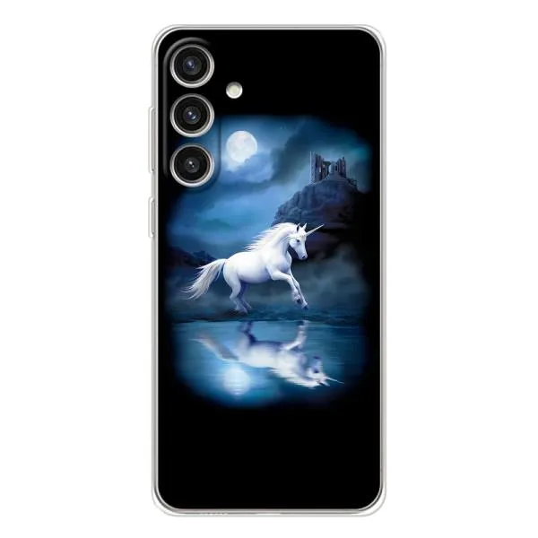 Чехол с принтом «Единорог» для Samsung Galaxy S25 Plus