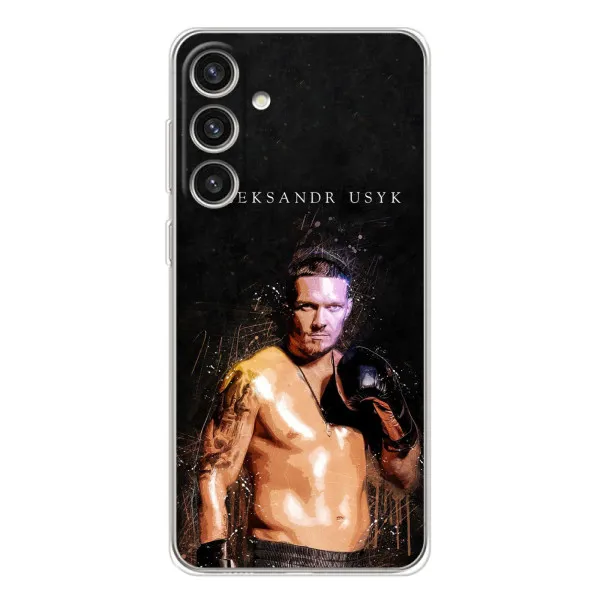 Чехол с принтом «Боксер Александр Усик» для Samsung Galaxy S25 Plus Чехол с принтом «Боксер Александр Усик» для Samsung Galaxy S25 Plus