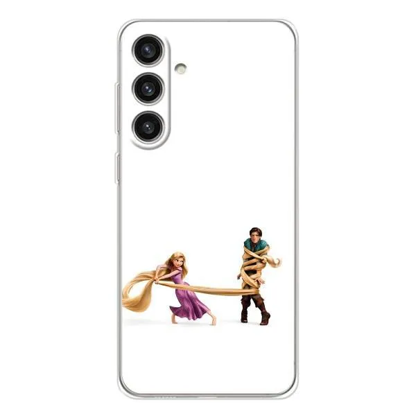 Чехол с принтом «Рапунцель и Флин» для Samsung Galaxy S25 Plus