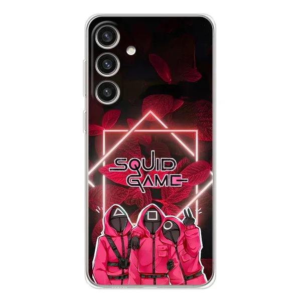Чехол с принтом «Охранники Игра кальмара» для Samsung Galaxy S25 Plus Чехол с принтом «Охранники Игра кальмара» для Samsung Galaxy S25 Plus