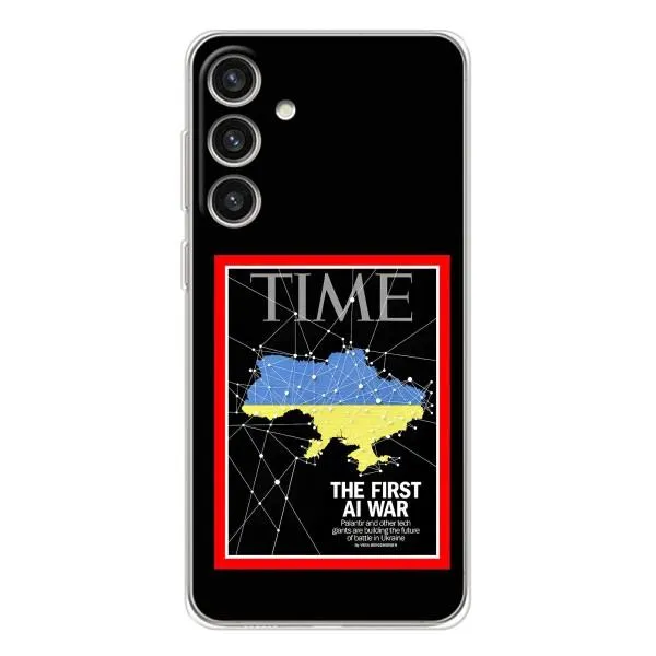 Чехол с принтом «TIME Ukraine» для Samsung Galaxy S25 Plus