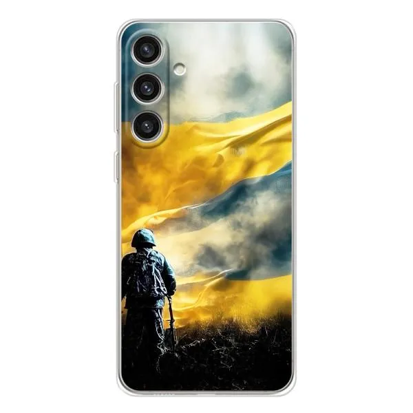 Чехол с принтом «Война» для Samsung Galaxy S25 Plus