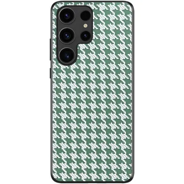 Чохол TPU+PC Grid для Samsung Galaxy S25 Ultra — Зелений