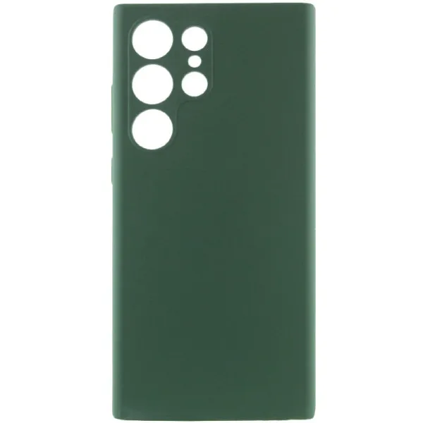 Чохол Silicone Cover Lakshmi Full Camera (AAA) для Samsung Galaxy S25 Ultra — Зелений — фото 1 Чохол Silicone Cover Lakshmi Full Camera (AAA) для Samsung Galaxy S25 Ultra — Зелений — фото 1
