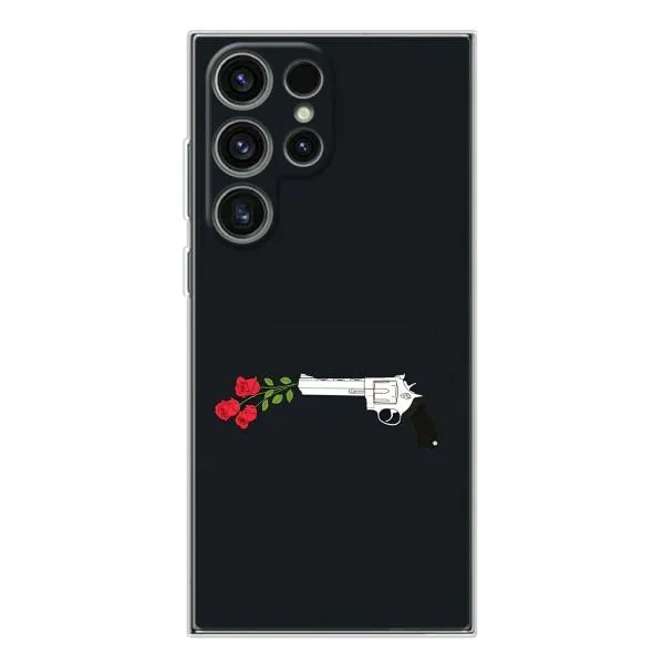 Чехол с принтом «Неожиданные цветы» для Samsung Galaxy S25 Ultra