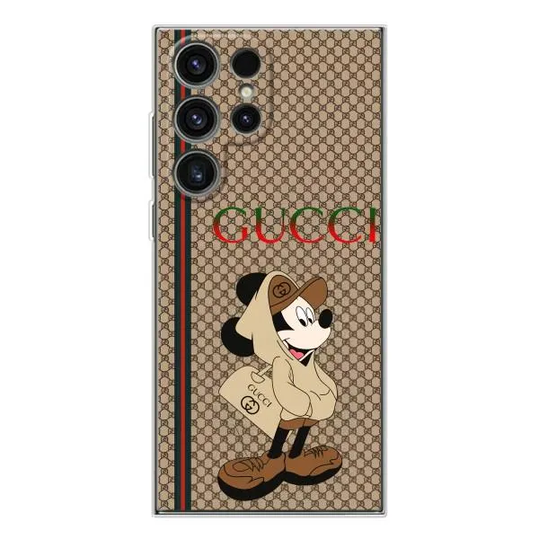 Чехол с принтом «Mickey GUCCI» для Samsung Galaxy S25 Ultra