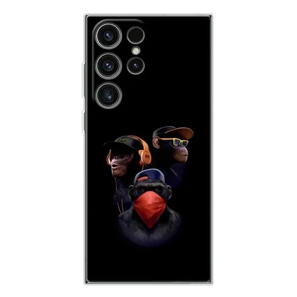 Чехол с принтом «Три обезьяны» для Samsung Galaxy S25 Ultra Чехол с принтом «Три обезьяны» для Samsung Galaxy S25 Ultra