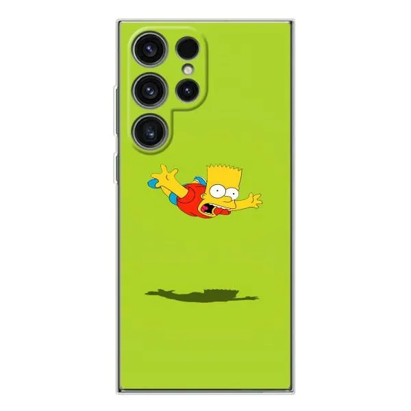 Чехол с принтом «Барт Симпсон» для Samsung Galaxy S25 Ultra