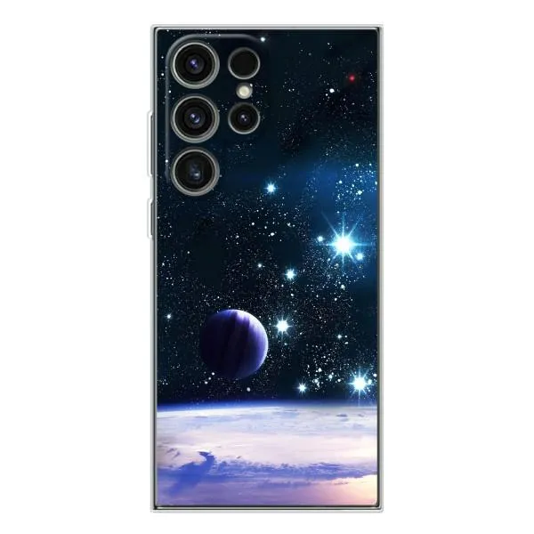 Чехол с принтом «Космический вид» для Samsung Galaxy S25 Ultra