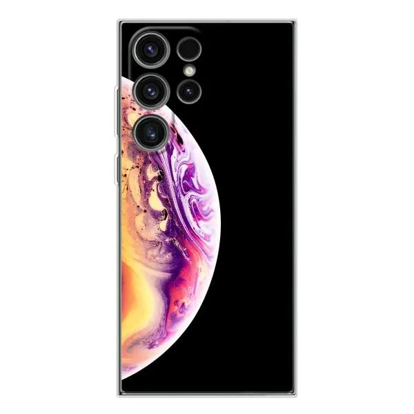 Чехол с принтом «Планета Айфон» для Samsung Galaxy S25 Ultra