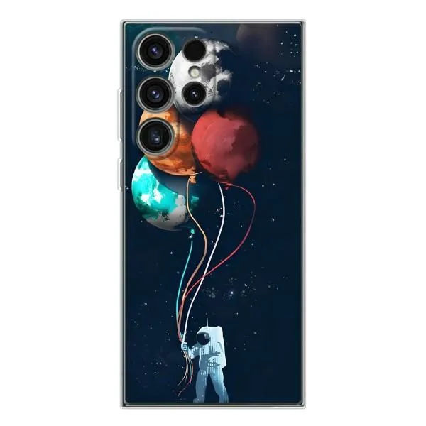 Чехол с принтом «Планеты шарики» для Samsung Galaxy S25 Ultra