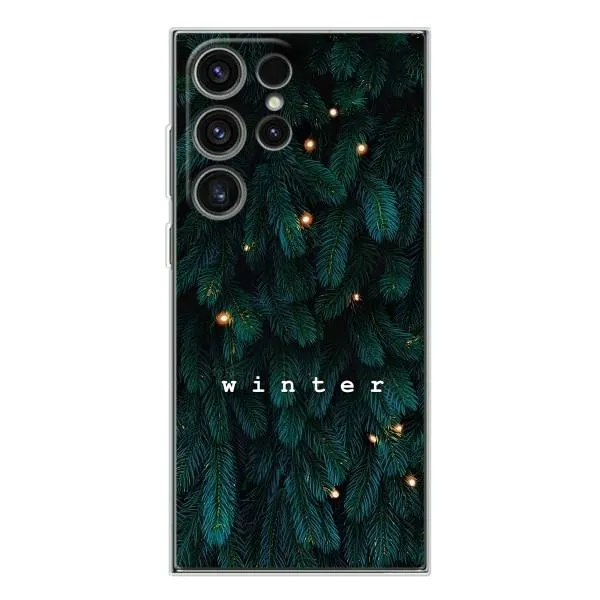 Чехол с принтом «Winter» для Samsung Galaxy S25 Ultra