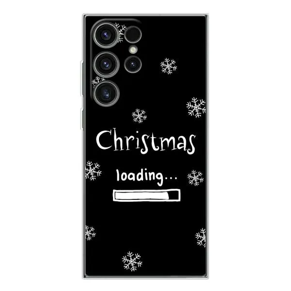Чехол с принтом «Christmas loading» для Samsung Galaxy S25 Ultra
