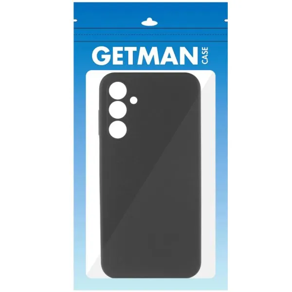 Чехол TPU GETMAN Liquid Silk Full Camera для Samsung Galaxy S25 / S24 — Черный — фото 4