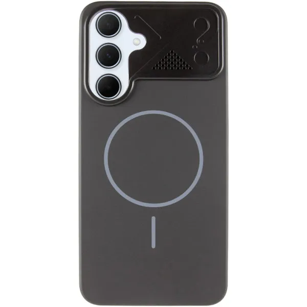 Чехол PC Synq with Magnetic Fit для Samsung Galaxy S25 — Черный — фото 2