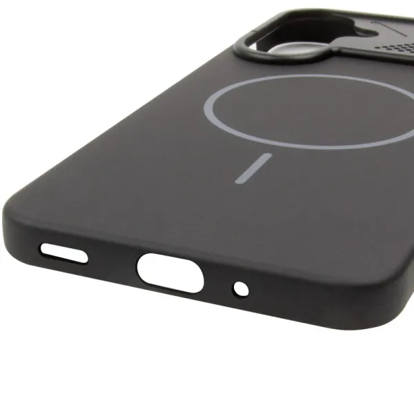 Чехол PC Synq with Magnetic Fit для Samsung Galaxy S25 — Черный — фото 5
