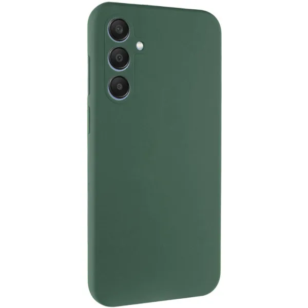 Чохол Silicone Cover Lakshmi Full Camera (AAA) для Samsung Galaxy S25 — Зелений — фото 1