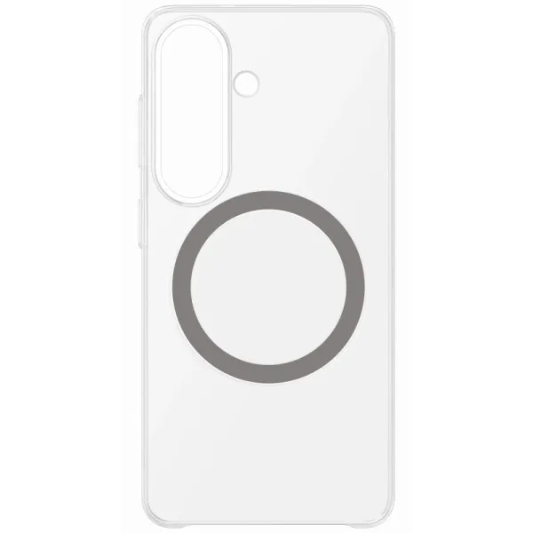 Чохол PC Clear Magnet Case (AAA) with Magnetic Fit для Samsung Galaxy S25 — Прозорий — фото 3