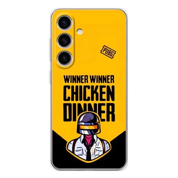 Чехол с принтом «Pubg шлем» для Samsung Galaxy S25