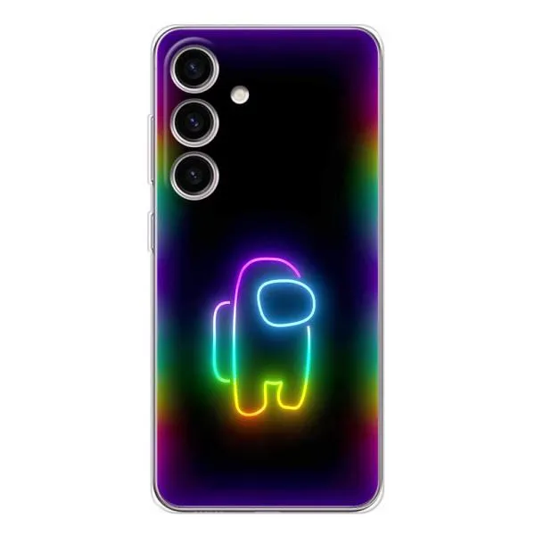 Чехол с принтом «Яркий скин» для Samsung Galaxy S25