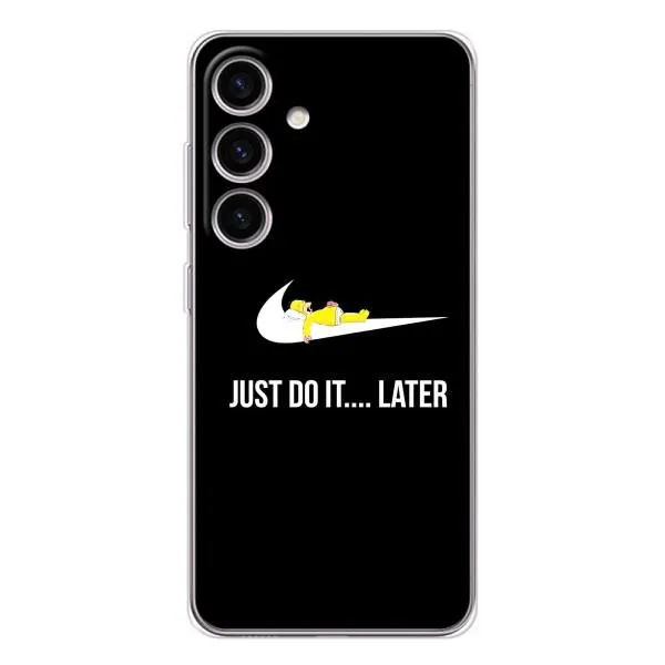 Чехол с принтом «Гомер Later» для Samsung Galaxy S25