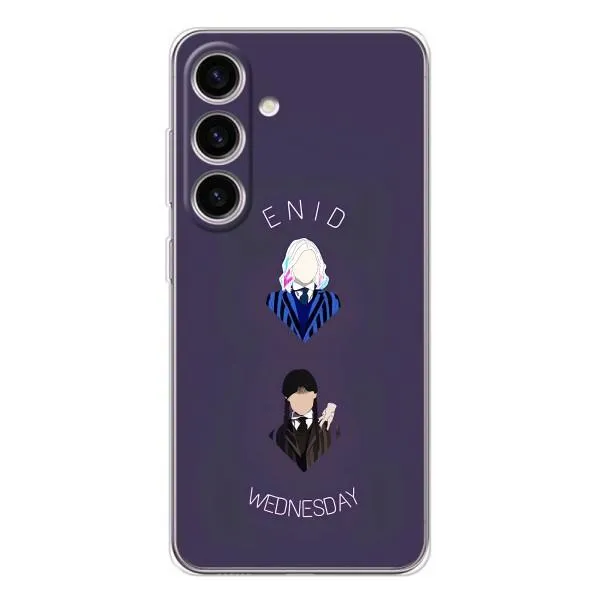 Чехол с принтом «Уэнздей и подруга» для Samsung Galaxy S25
