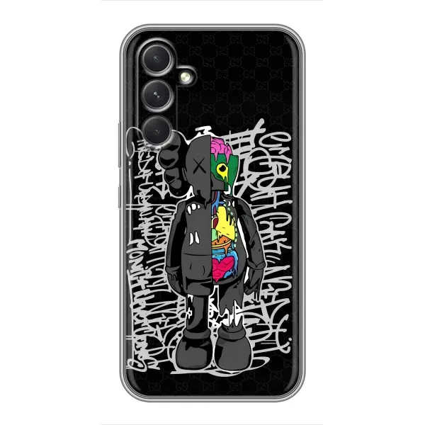 Чохол з принтом «Стиль Bearbrick» для Samsung Galaxy S26 Edge