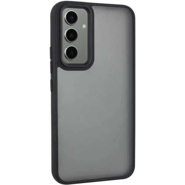 Чехол TPU+PC Lyon Frosted для Samsung Galaxy S26+ — Черный