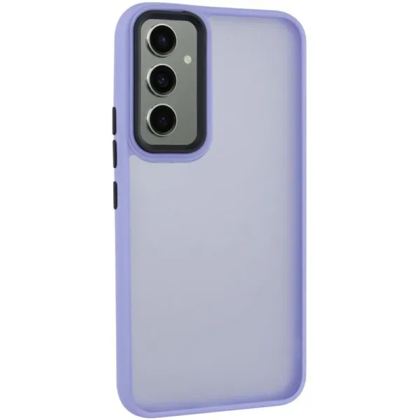 Чехол TPU+PC Lyon Frosted для Samsung Galaxy S26+ — Фиолетовый