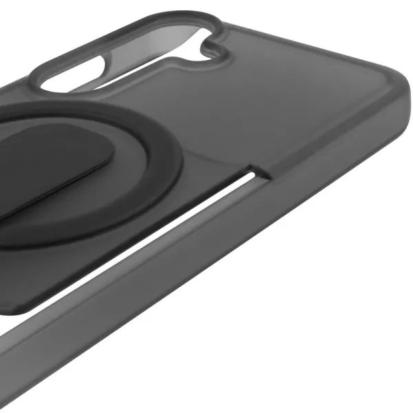 Чохол PC Soft Mist with Magnetic Fit для Samsung Galaxy S26+ — Чорний — фото 3