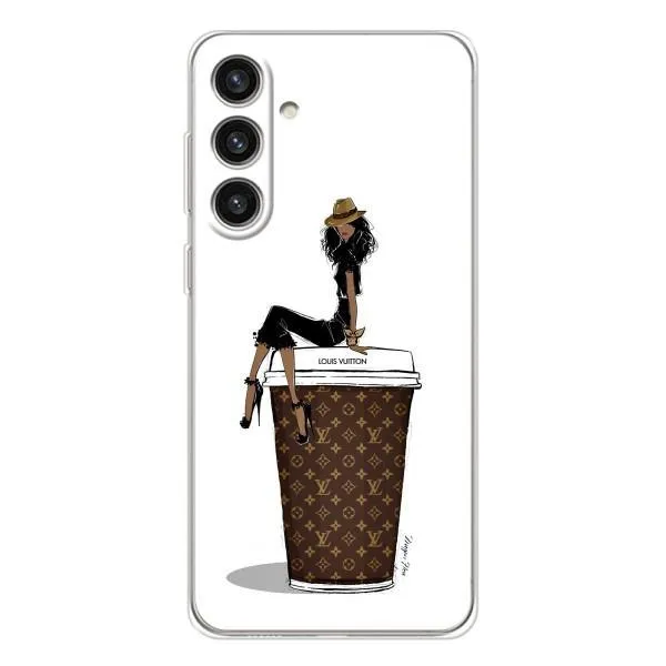 Чехол с принтом «кофе LOUIS VUITTON» для Samsung Galaxy S26 Plus