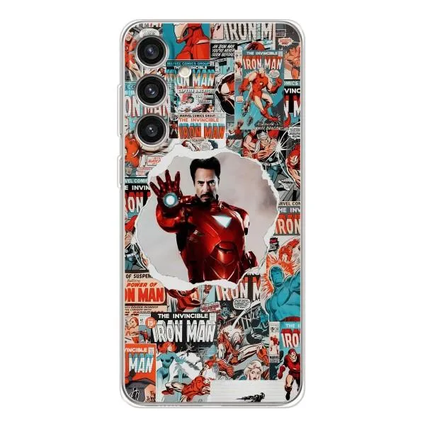Чехол с принтом «Айронмен» для Samsung Galaxy S26 Plus