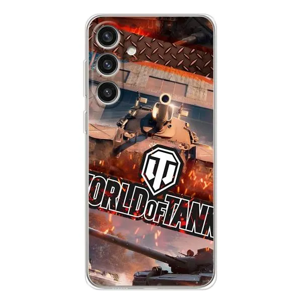 Чехол с принтом «World of Tanks» для Samsung Galaxy S26 Plus
