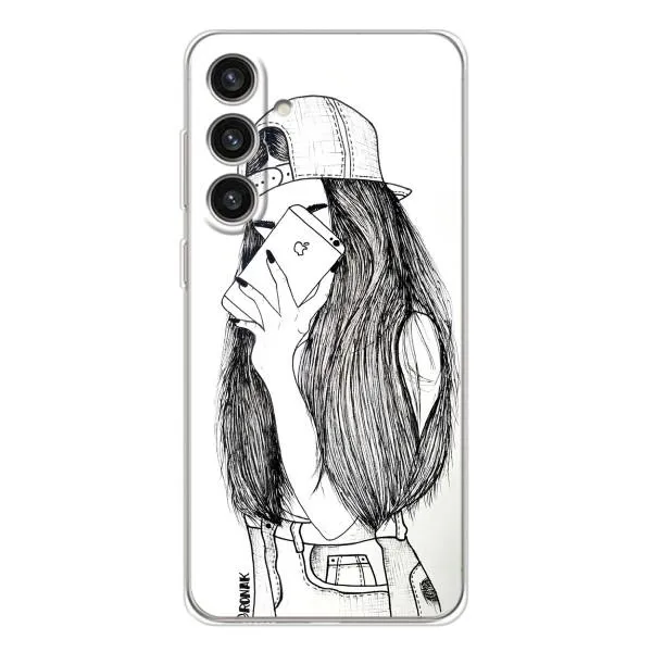 Чехол с принтом «Фото девочки» для Samsung Galaxy S26 Plus