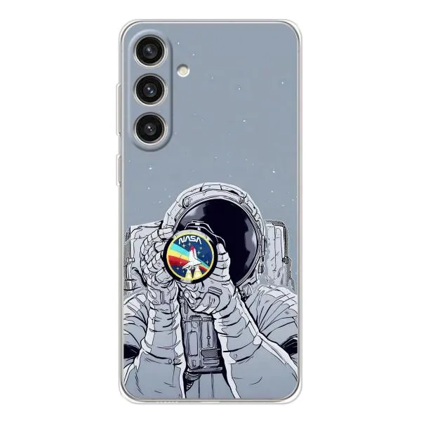 Чохол з принтом «Космонавт фото» для Samsung Galaxy S26 Plus Чохол з принтом «Космонавт фото» для Samsung Galaxy S26 Plus