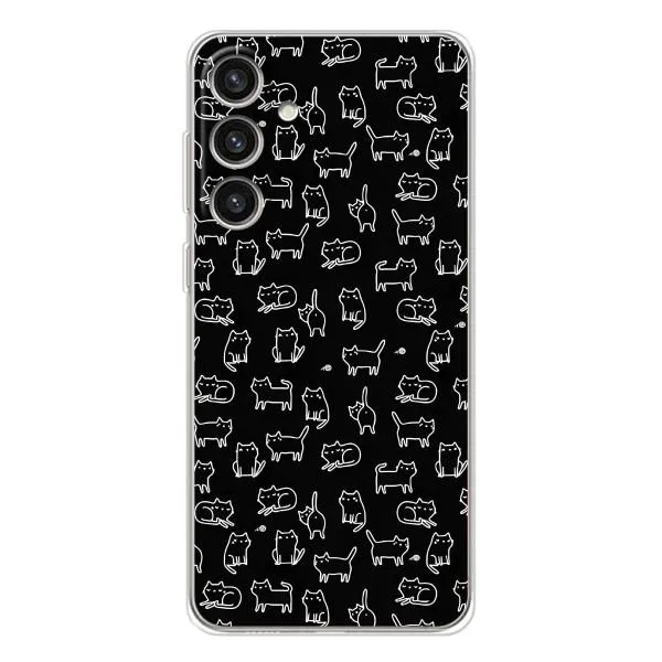 Чехол с принтом «Меленькие котики» для Samsung Galaxy S26 Plus