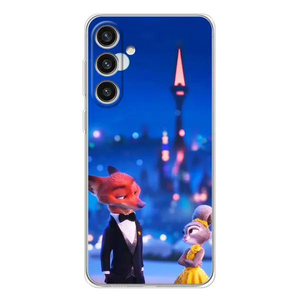 Чехол с принтом «Романтический вечер Зверополис» для Samsung Galaxy S26 Plus