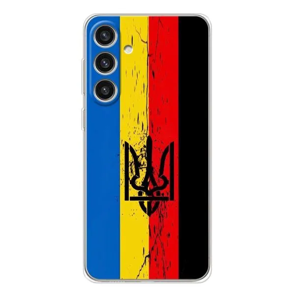 Чехол с принтом «Флаг УПА» для Samsung Galaxy S26 Plus