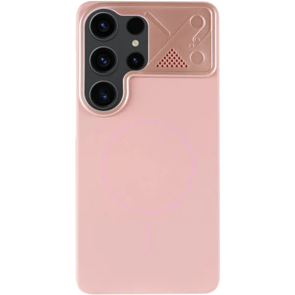 Чехол PC Synq with Magnetic Fit для Samsung Galaxy S26 Ultra — Розовый — фото 2 Чехол PC Synq with Magnetic Fit для Samsung Galaxy S26 Ultra — Розовый — фото 2