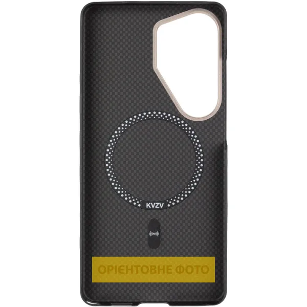 Чохол TPU+PC KVZV Kayla Ultra-thin with Magnetic Fit для Samsung Galaxy S26 Ultra — Чорний — фото 3 Чохол TPU+PC KVZV Kayla Ultra-thin with Magnetic Fit для Samsung Galaxy S26 Ultra — Чорний — фото 3