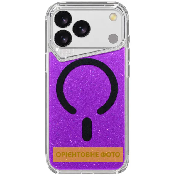 Чохол TPU+PC Gear4 Crystal Palace Shine with Magnetic Fit для Samsung Galaxy S26 Ultra — Фіолетовий