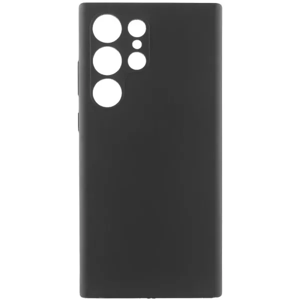 Чехол TPU GETMAN Liquid Silk Full Camera для Samsung Galaxy S26 Ultra — Черный — фото 1 Чехол TPU GETMAN Liquid Silk Full Camera для Samsung Galaxy S26 Ultra — Черный — фото 1