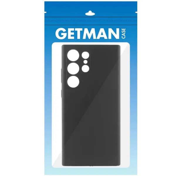 Чехол TPU GETMAN Liquid Silk Full Camera для Samsung Galaxy S26 Ultra — Черный — фото 4 Чехол TPU GETMAN Liquid Silk Full Camera для Samsung Galaxy S26 Ultra — Черный — фото 4