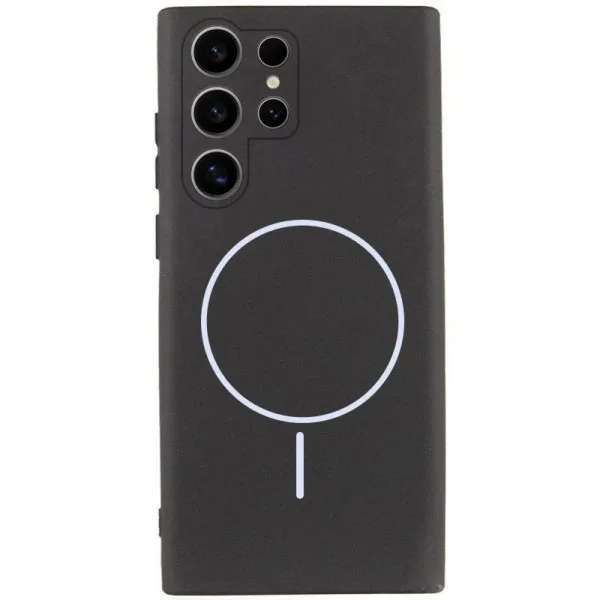 Чехол Silicone Cover Lakshmi Full Camera (AA) with Magnetic Fit для Samsung Galaxy S26 Ultra — Черный — фото 1 Чехол Silicone Cover Lakshmi Full Camera (AA) with Magnetic Fit для Samsung Galaxy S26 Ultra — Черный — фото 1