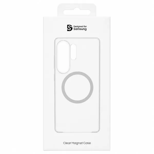 Чехол PC Clear Magnet Case (AAA) with Magnetic Fit для Samsung Galaxy S26 Ultra — Прозрачный — фото 5 Чехол PC Clear Magnet Case (AAA) with Magnetic Fit для Samsung Galaxy S26 Ultra — Прозрачный — фото 5