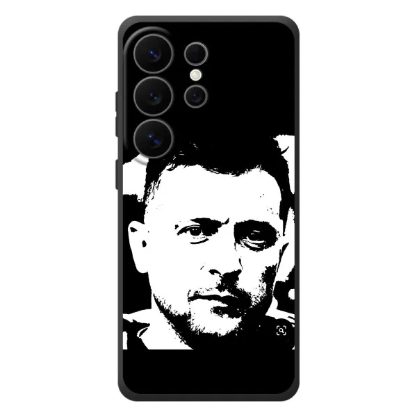 Чехол с принтом «Зеленский АРТ» для Samsung Galaxy S26 Ultra